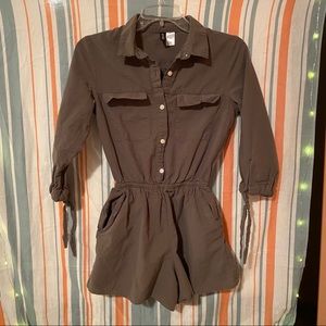 H&M Button up romper